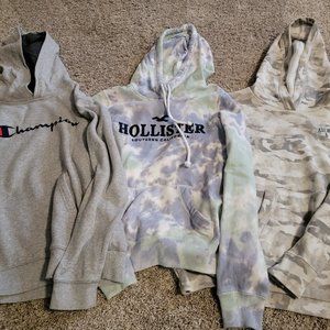 (3) Girl's Hoodies